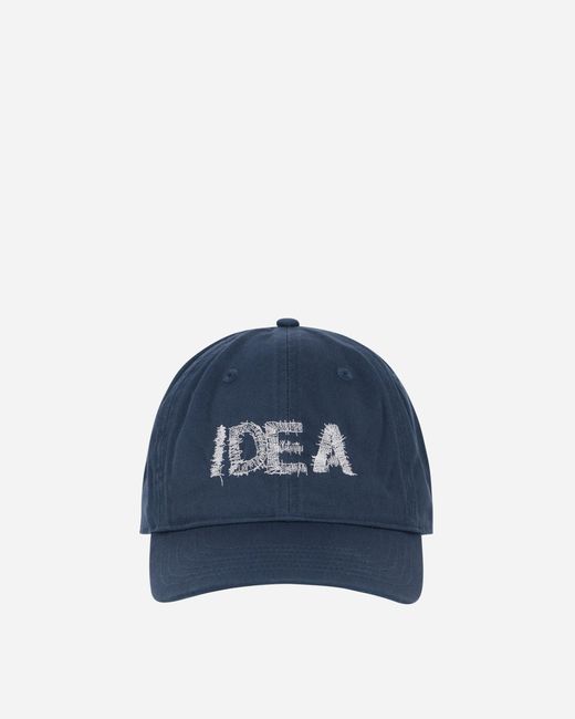 IDEA BOOK Blue Homemade Idea Logo Hat for men