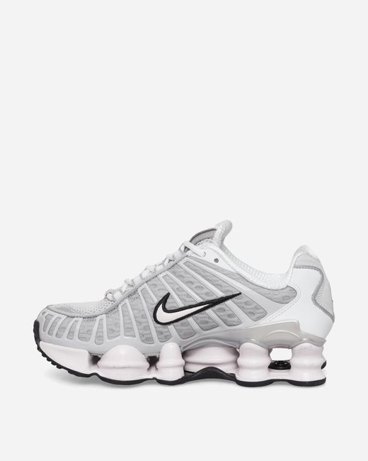 Nike White Women S Shox Tl Sneakers Neutral / Pearl Pink