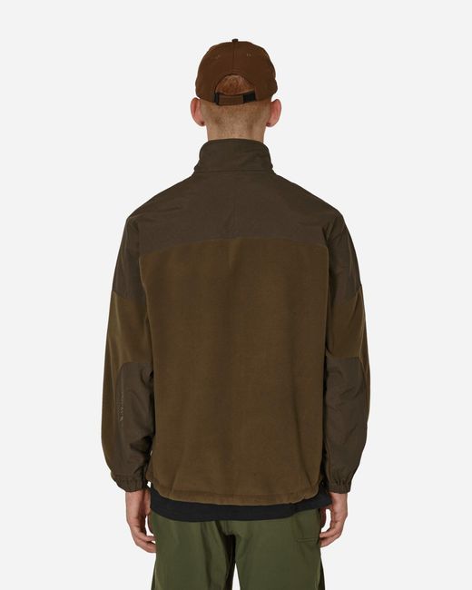 Wild Things Green Polartec Zip-Up Jacket Drab for men