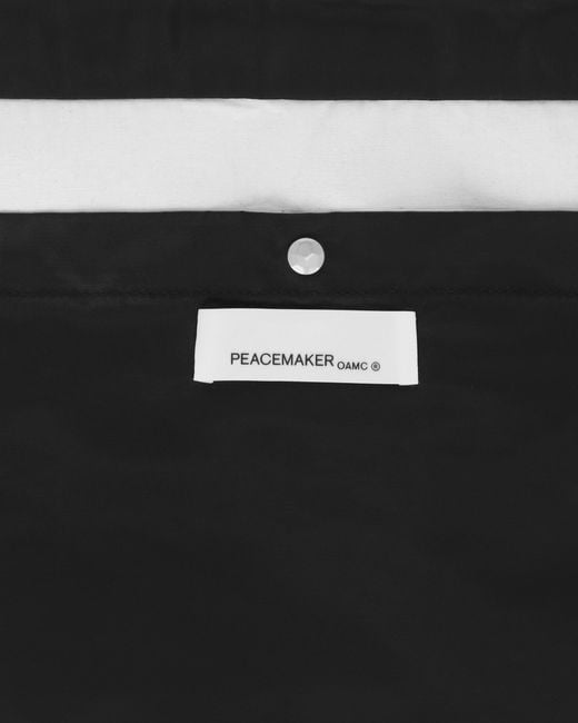 Oamc Peacemaker Black Helmet Bag for men