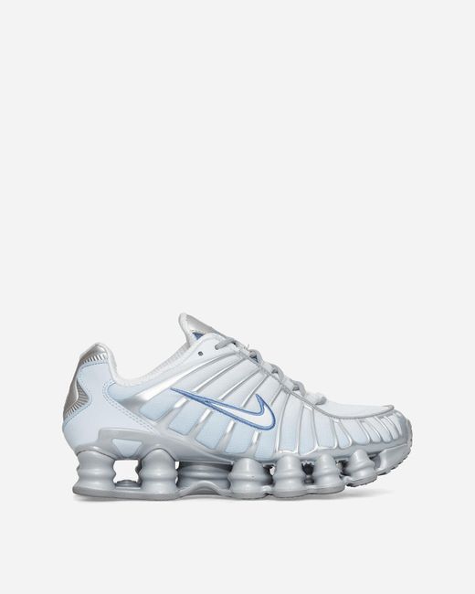 Nike Wmns Shox Tl Sneakers Platinum in White for Men | Lyst