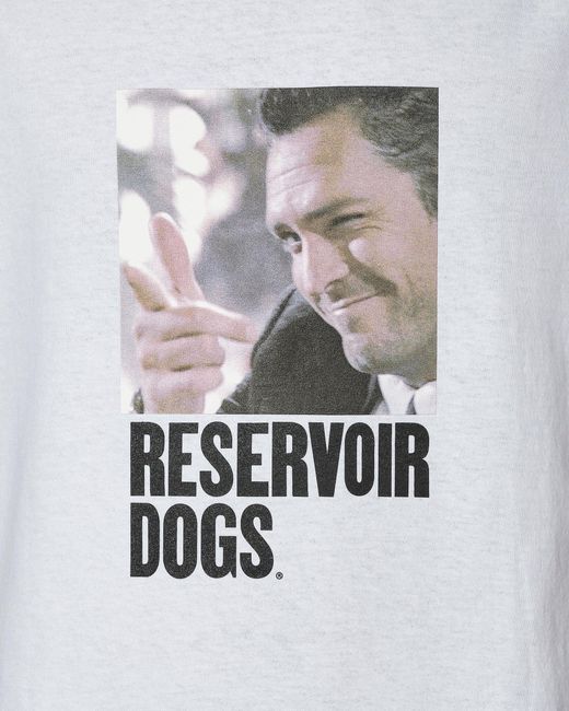 Wacko Maria White Reservoir Dogs T-shirt (type-4) for men