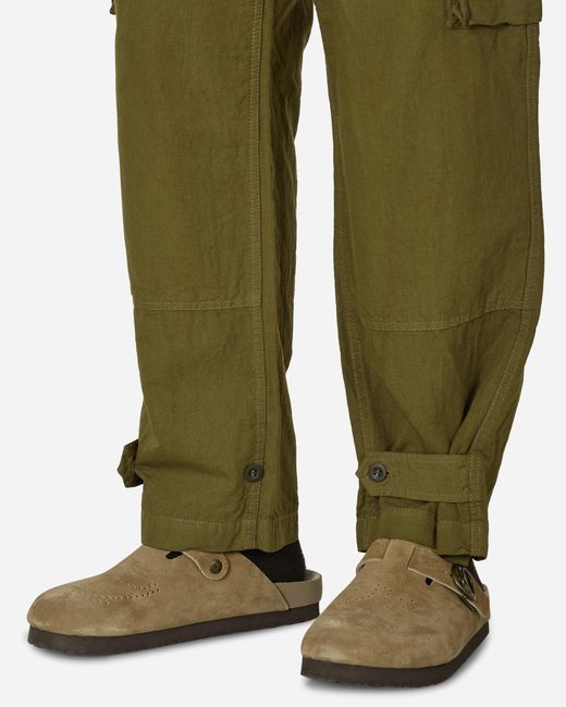 Comme des Garçons Green Military Cargo Pants Khaki for men