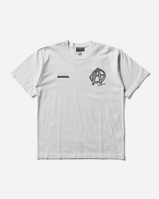 Neighborhood Anarchic Adjustment Ss-1 T-Shirt in Grey for Men