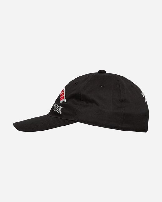 Wacko Maria Embroidered 6-Panel Cap in Black for Men | Lyst