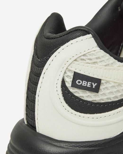 Reebok White Obey Premier Road Plus Vi Sneakers Chalk for men