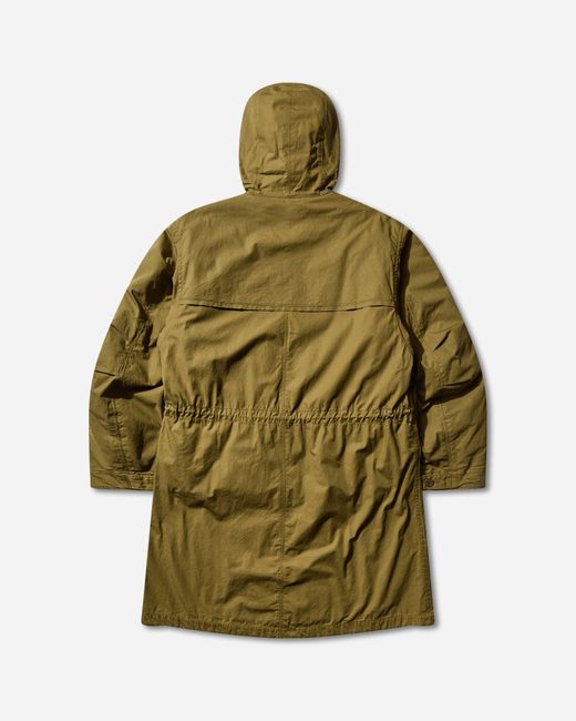 Undercover Green Men S Patches Parka Jacket Khaki for men