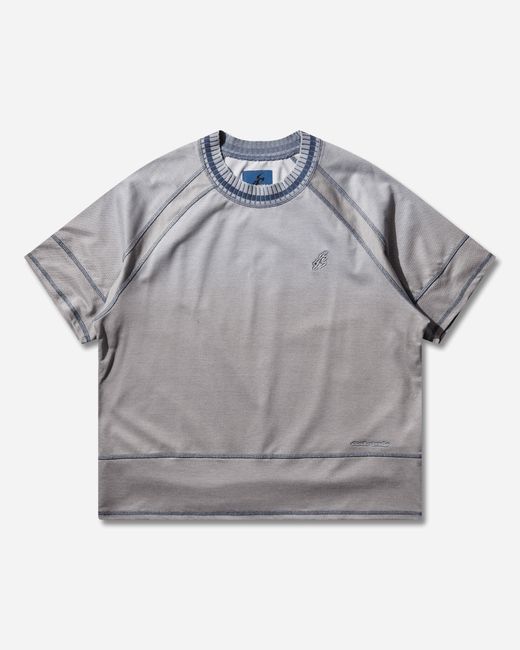 Asics Gray Novalis Tamarica T-Shirt Baritone for men