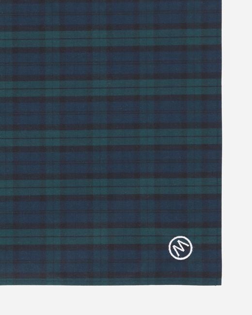 (w)taps Blue Bandaria Bandana for men