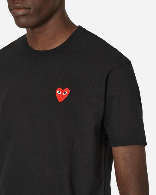 COMME DES GARÇONS PLAY Black Heart T-shirt for men