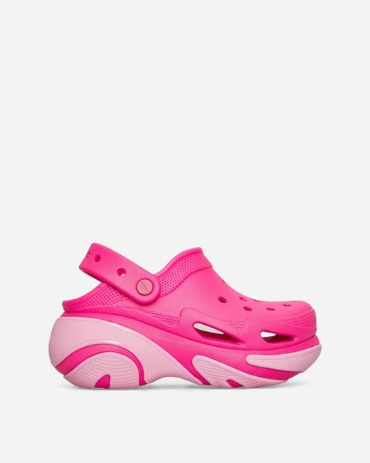 CROCSTM Pink S Bubble Crush Clogs Crush