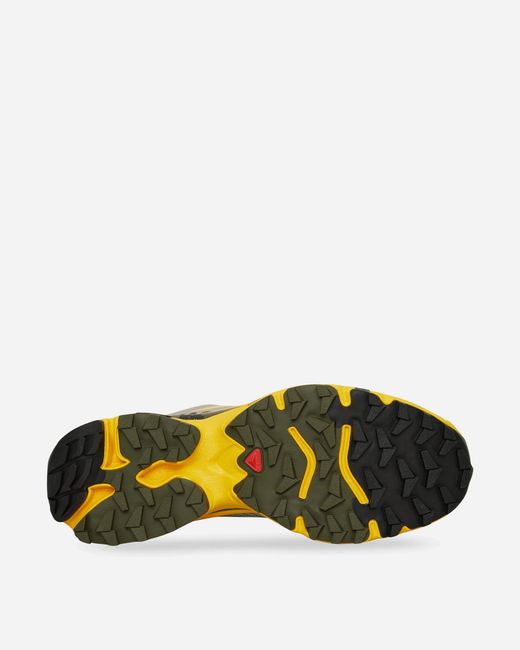 Salomon Yellow Xt-4 Og Sneakers Silver / Black / Lemon for men