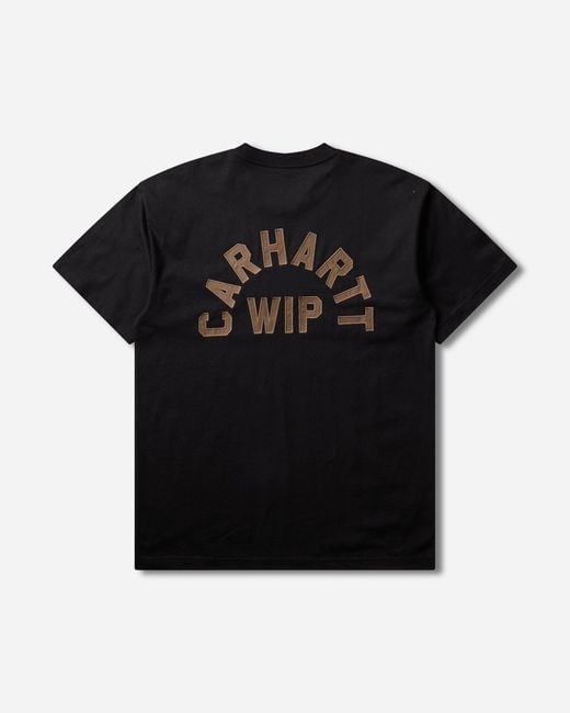 Carhartt Black Arch Script T-Shirt for men