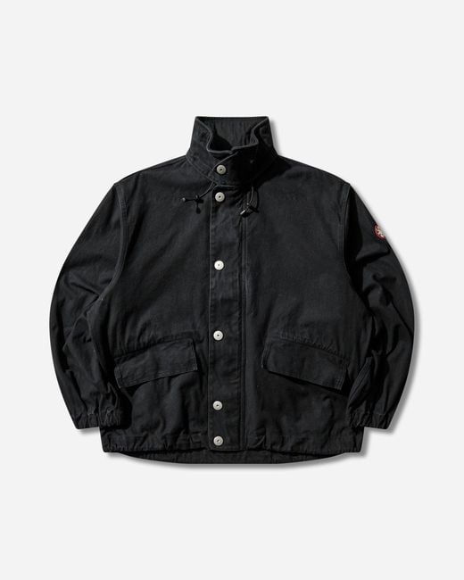 Cav Empt Black Men S Canvas Casual Zip Jacket for men