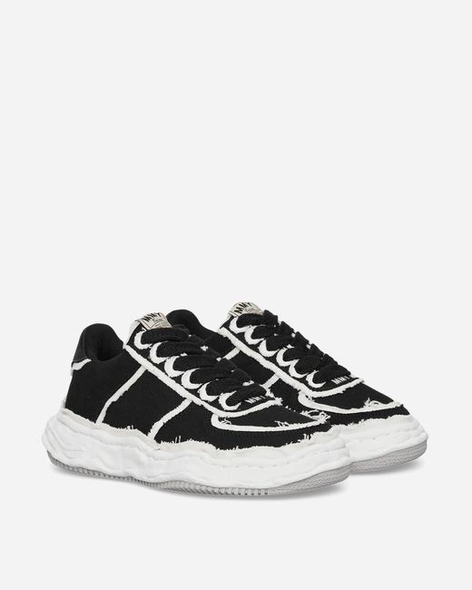 Maison Mihara Yasuhiro Wayne Og Sole Overhanging Canvas Low Sneakers in  White for Men | Lyst