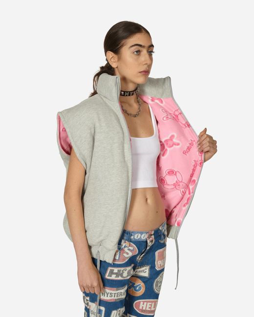 PROTOTYPES Sweat Gilet in Gray Lyst
