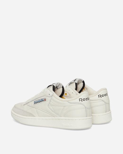 Reebok club c 85 chalk navy solar gold 2025