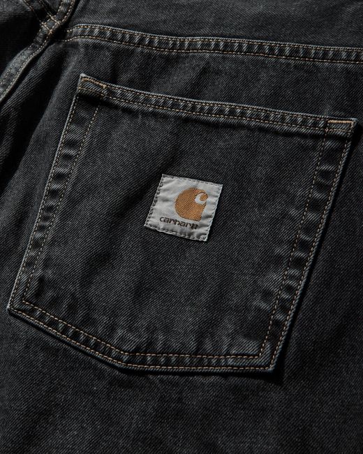 Carhartt Black Men S Brandon Shorts (stone Washed) for men