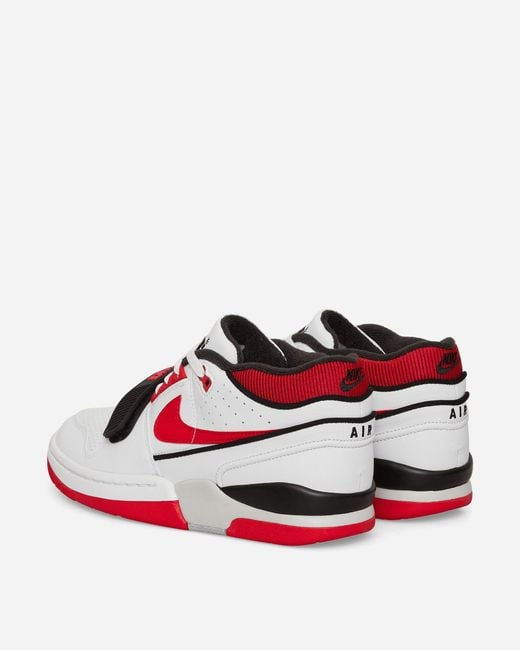 Nike Billie Eilish Air Alpha Force 88 Sneakers White / Fire Red for men