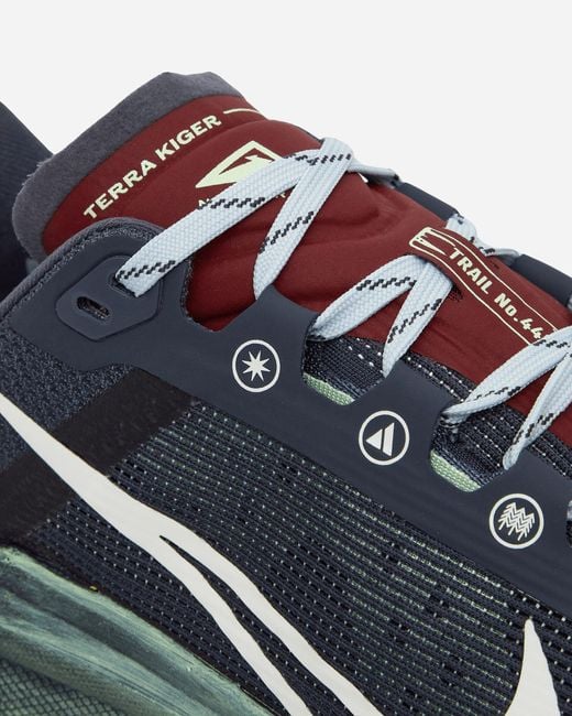 Nike Blue React Terra Kiger 9 Sneakers Thunder / Summit for men