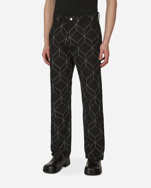 Pleasures Black Vocal Utility Pants for men