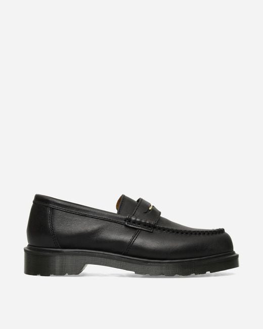 Dr. Martens Black Penton Leather Loafers for men