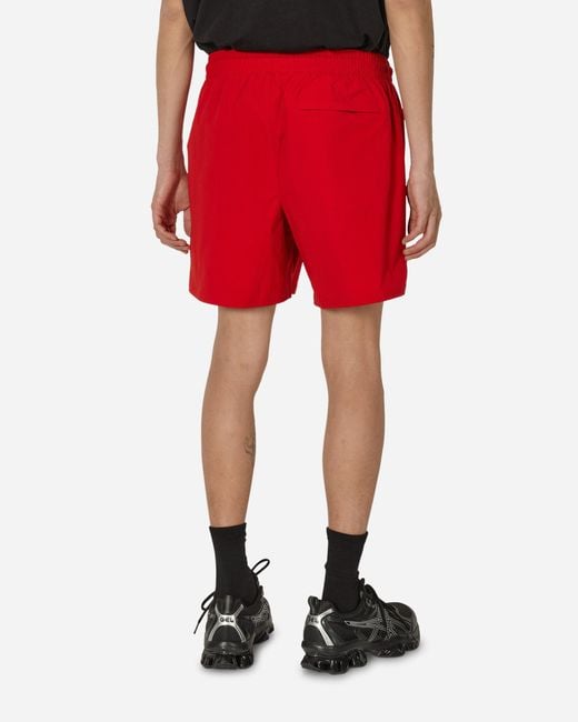 New Balance Red Archive Stretch Woven Shorts Team for men