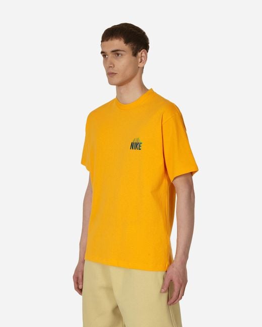 Nike Yellow Sunset T-Shirt Sundial for men
