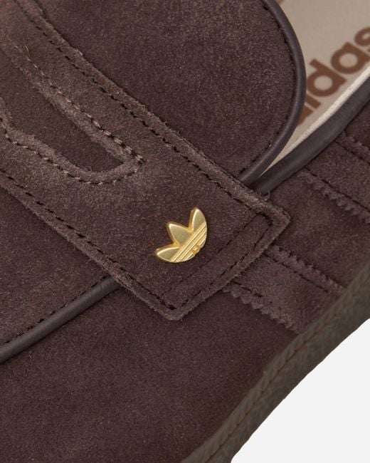 Adidas Brown Handball Spezial Loafers Aurora Coffee