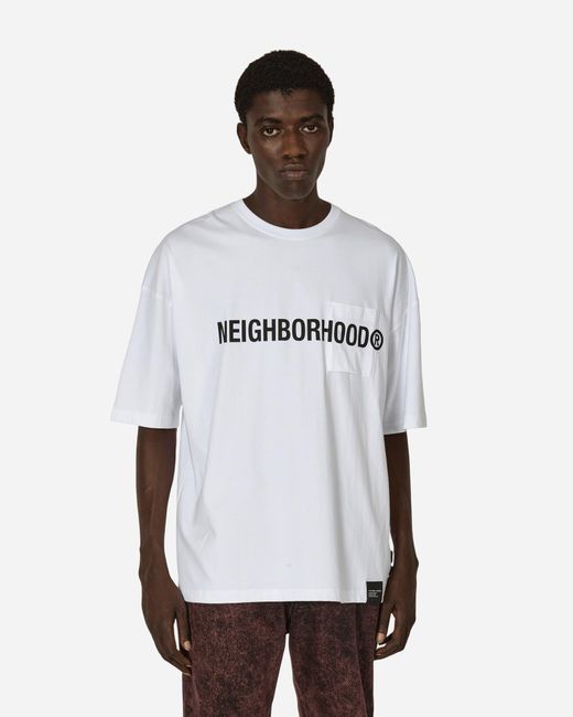Neighborhood Sheltech-p Crewneck T-shirt in White for Men | Lyst