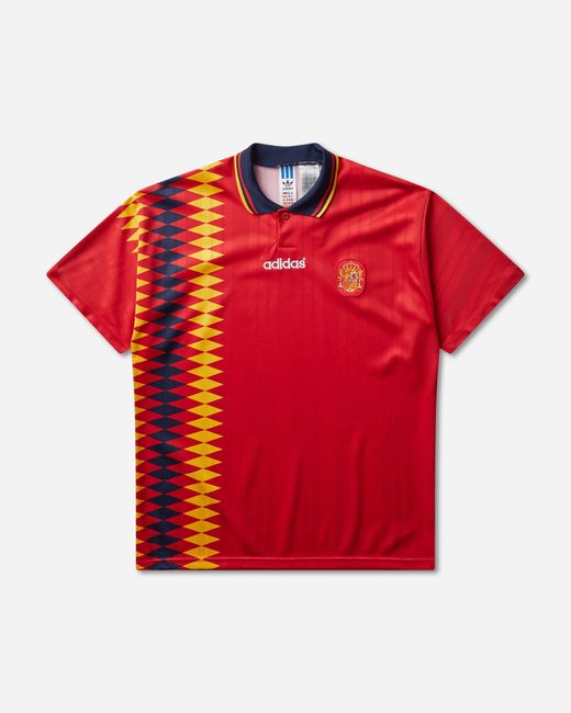 Adidas Red Men S Spain Home Jersey Collegiate for men
