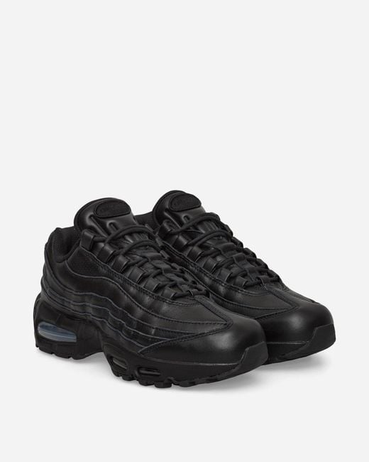 Nike Black Air Max 95 Big Bubble Sneakers for men