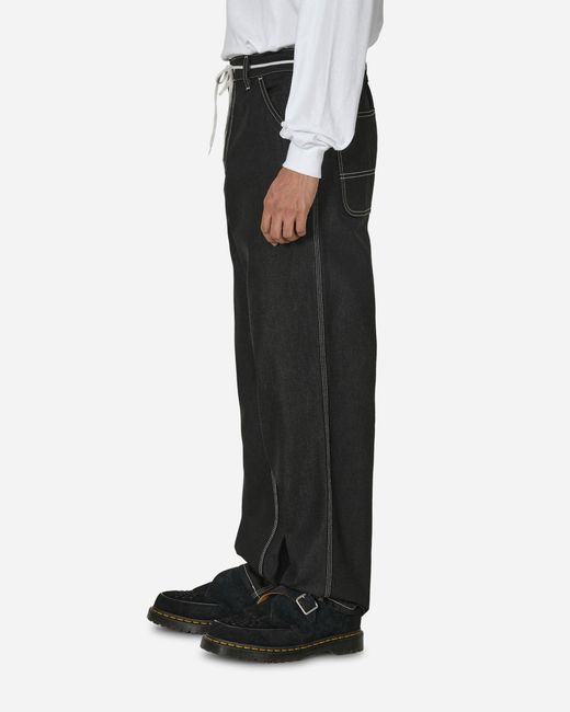 Carhartt Black Simple Pants for men