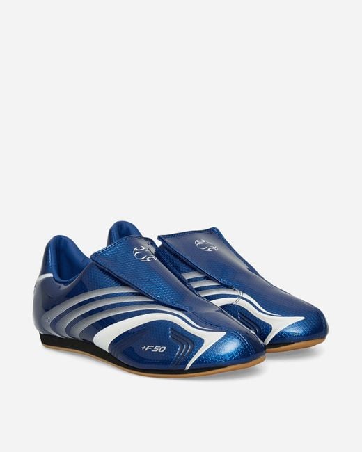 Adidas Blue S Taekwondo F50 Sneakers Royal