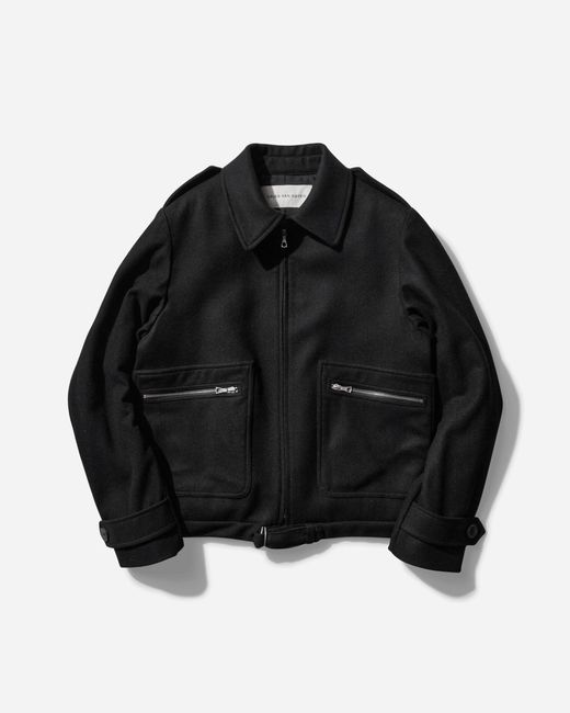 Dries Van Noten Wool Zipped Jacket in Black for Men | Lyst Dries Van Noten Wool Zipped Jacket in Black for Men | Lyst