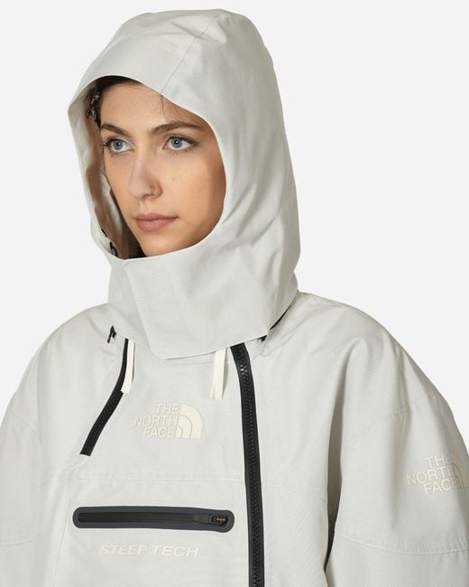 The North Face White Rmst Steep Tech Gore-tex Work Jacket