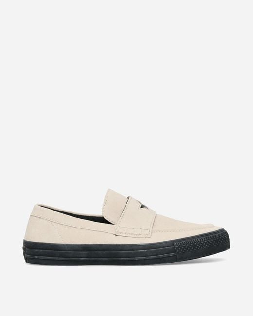 Converse White Chuck Taylor All Star Loafers Light Dune for men