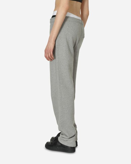 Nike Gray Mmw Fleece Pants Heather