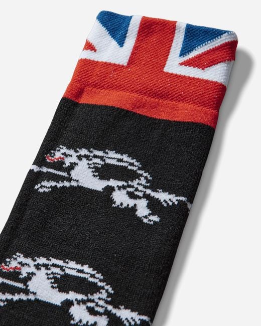 PROTOTYPES White Thigh High Graphic Socks