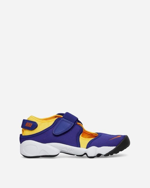 Nike S Air Rift Sandals Concord Varsity Maize in Blue for Men Lyst UK