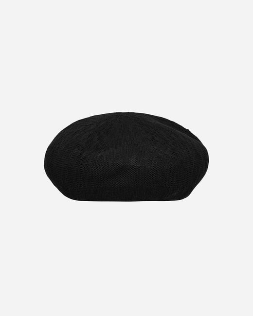 Neighborhood Black Summer Beret for men