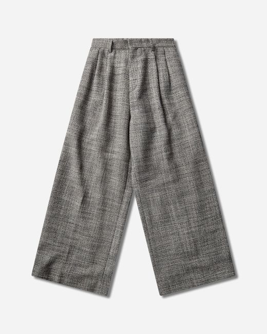 ERL Gray Tweed Pants for men