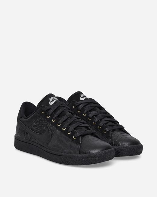 Nike Black Tennis Classic Premium Sneakers for men