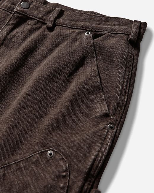 Umbro Gray Shinguard Canvas Pants Black Olive for men