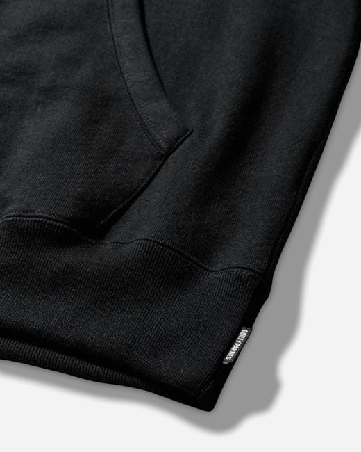 Wacko Maria Black Heavy Weight Hoodie (Type-1) for men