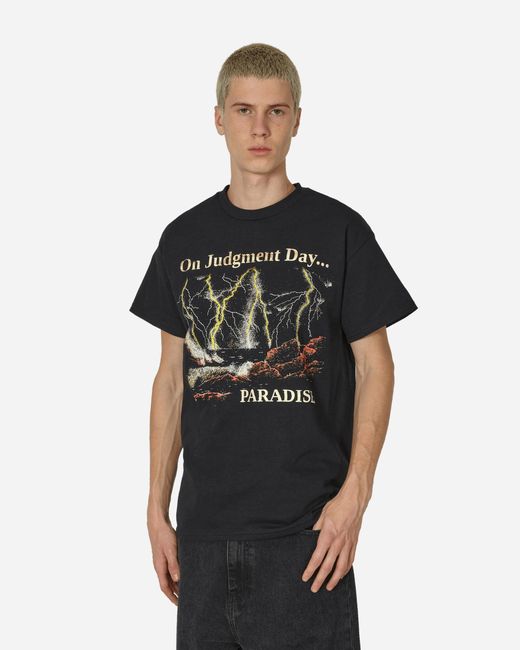 Paradis3 Black Judgement Day T-shirt for men