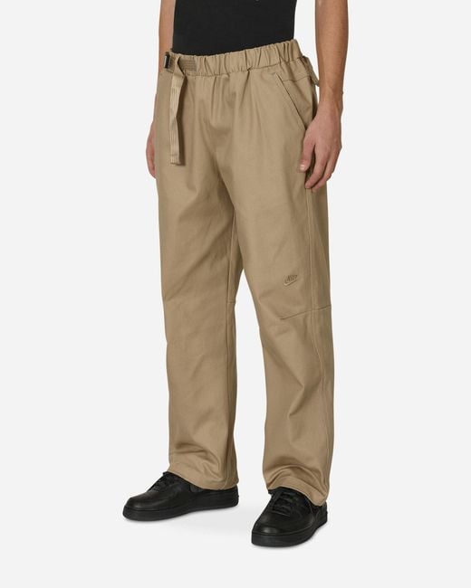 Nike Natural Tech Pack Woven Work Pants Beige for men