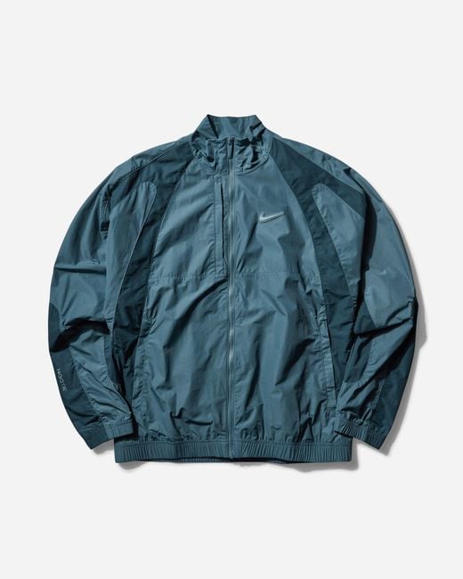 Nike Blue Nocta Woven Track Jacket Mineral Slate for men