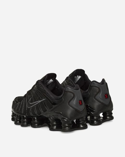 Nike Black S Shox Tl Sneakers Metallic Hematite