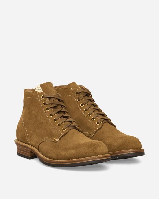 靴 visvim BRIGADIER BOOTS-FOLK MID BROWN Visvim Brigadier Boots-Folk in Brown for Men | Lyst UK